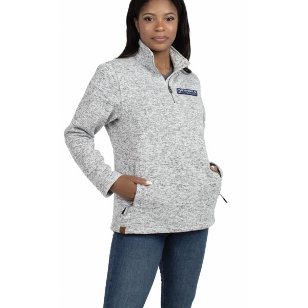 Ladies Alpine Sweater Fleece 1/4 Zip Pullover Thumbnail