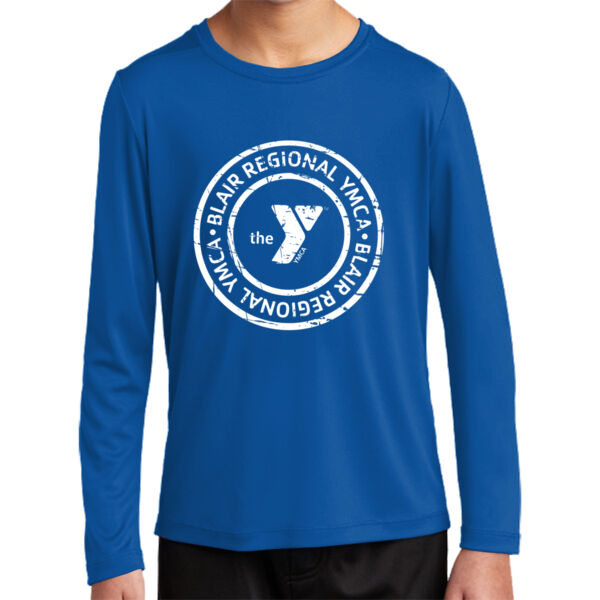 BY_W - Youth Posi UV ® Pro Long Sleeve Tee Thumbnail